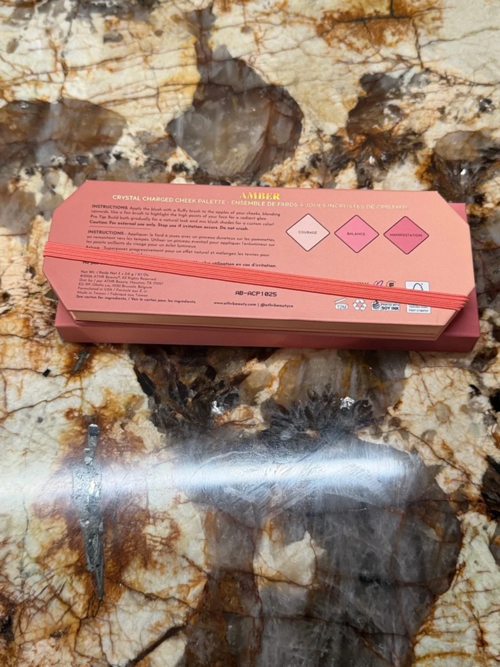Athr Beauty Crystal Charged Cheek Palette NEW